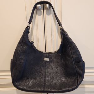 Coke Haan Black Leather Hobo